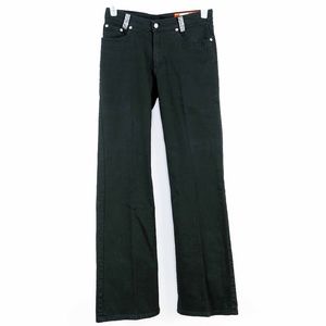 Lawman Western Womens Size 5 Jeans Black Slim Fit